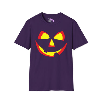 Pumpkin Smile Adult T-shirt