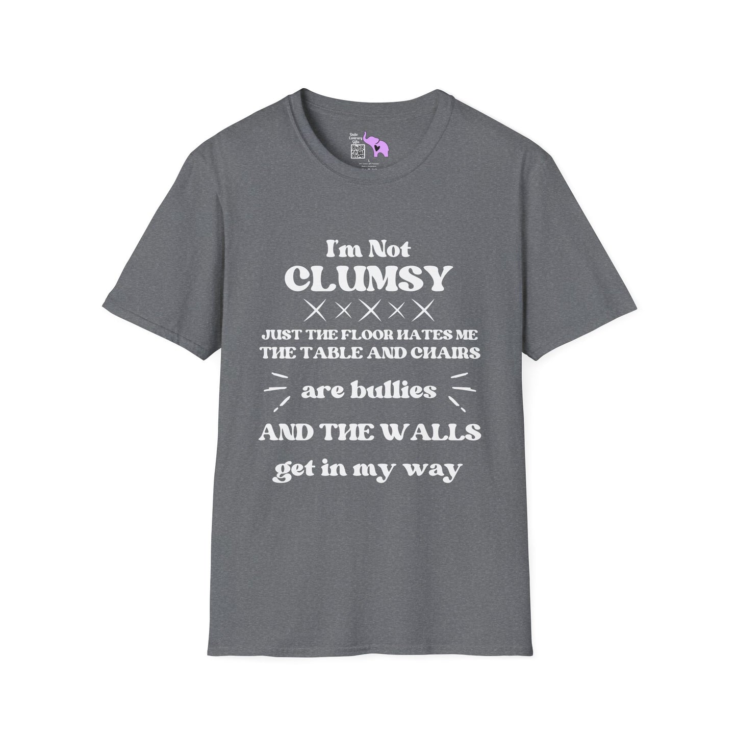 I'm Not Clumsy Adult T-shirt