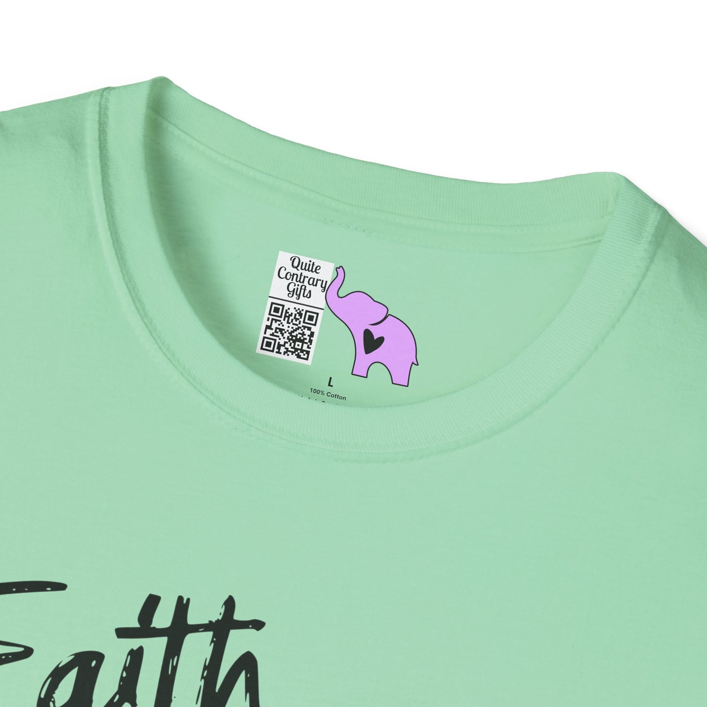 Faith Can Move Mountains Adult T-shirt