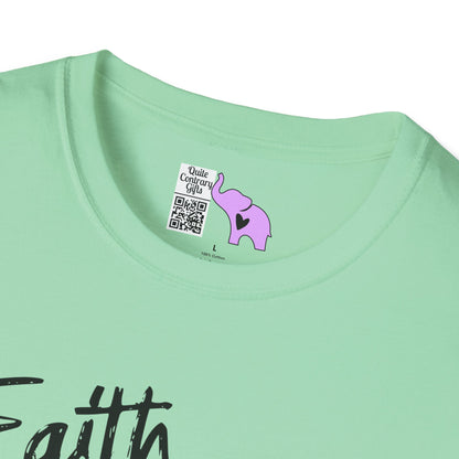Faith Can Move Mountains Adult T-shirt