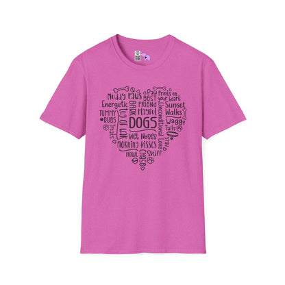 A Dog's Heart Adult T-shirt