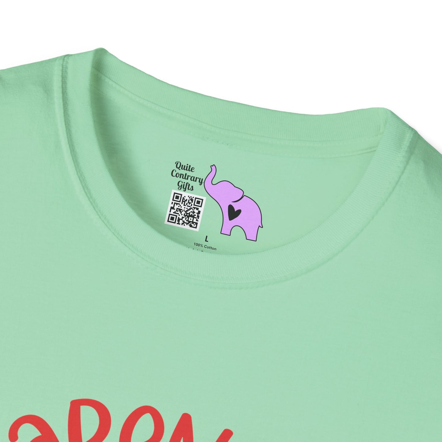 Autism Awarness (Footprint) Adult T-shirt