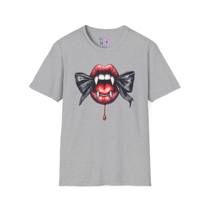 Vampire Mouth Adult T-shirt