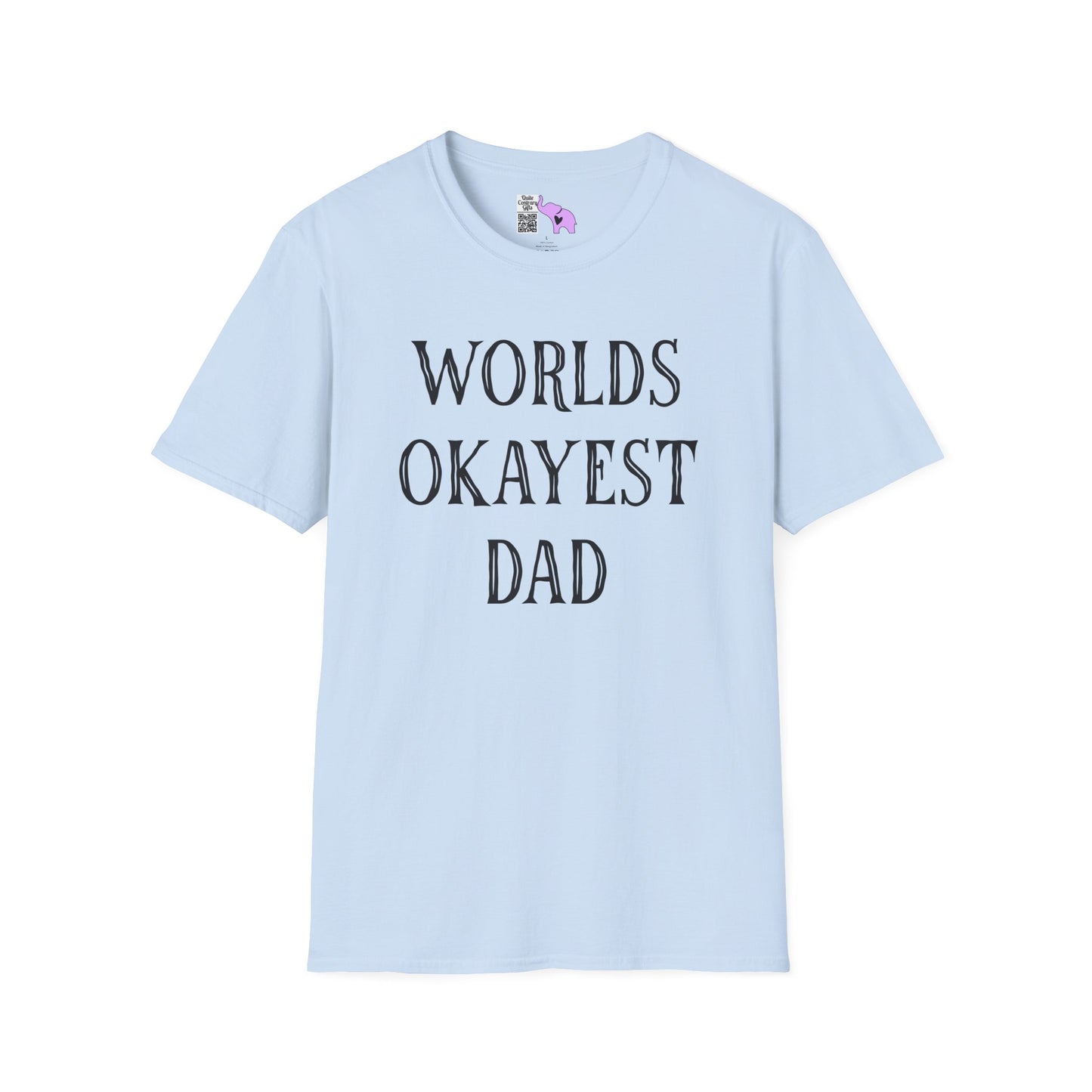 Worlds Okayest Dad Adult T-shirt