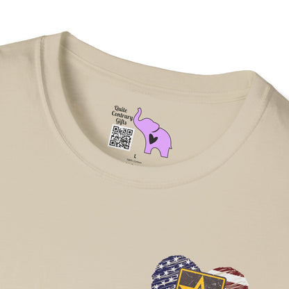 Proud Dad of US Soldier Army Daughter Adult T-shirt