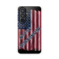 Never Surrender American Flag MagSafe® Compatible Tough Case for iPhone