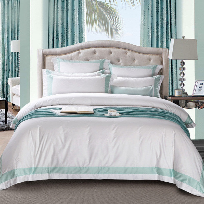 Five-star Hotel-Style Four-piece Satin Bedding Set