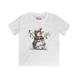 The Snowman Who Loved Butterflies Youth Softstyle Tee