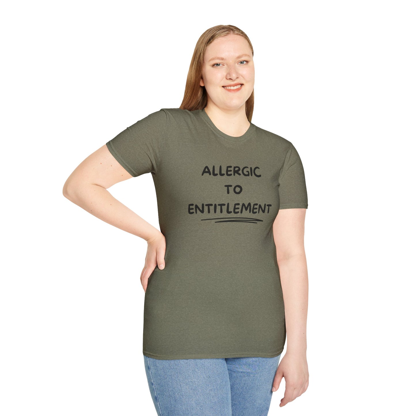 Allergic To Entitlement T-shirt