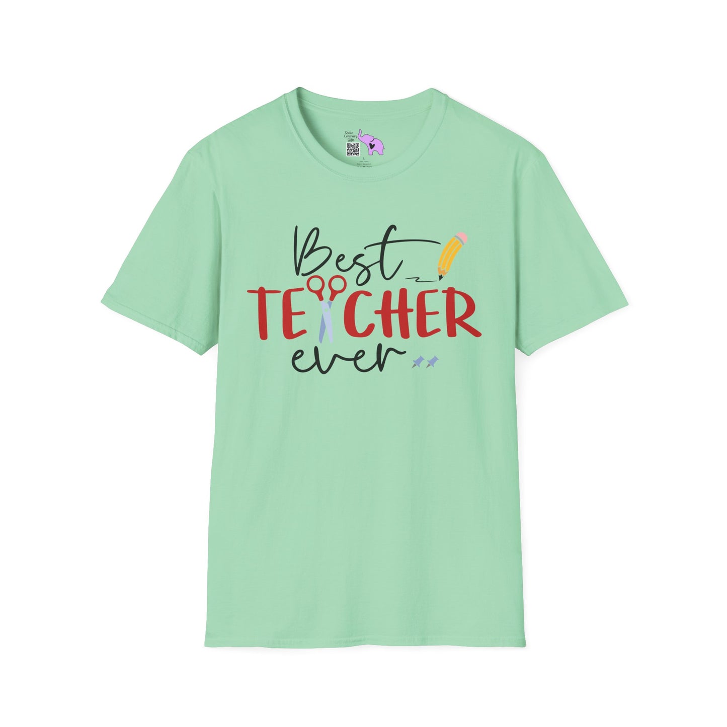 Best Teacher Ever Adult T-shirt