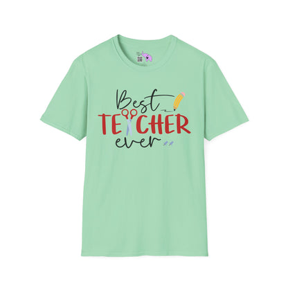 Best Teacher Ever Adult T-shirt