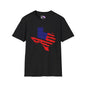 Texas American Flag Adult T-shirt