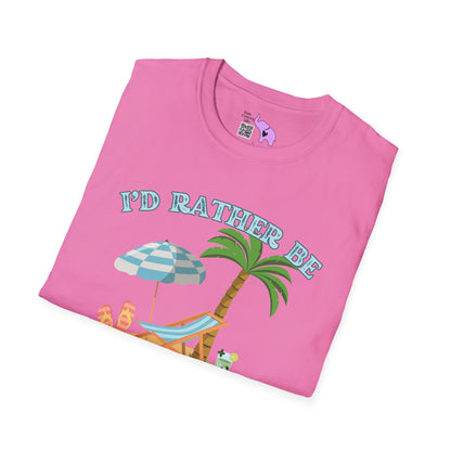 I'd Rather Be At The Beach T-shirt