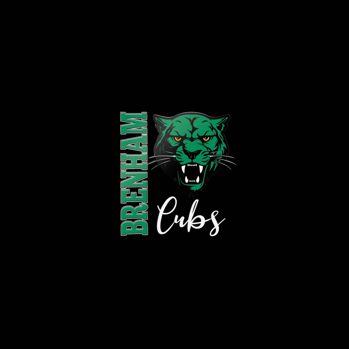 Brenham Vertical Fury, White Decal