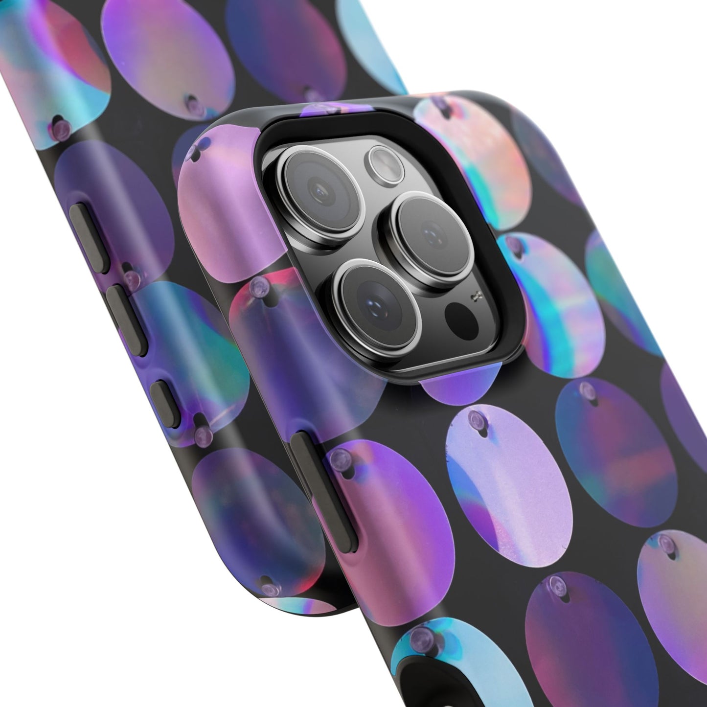 Opal Glow Sequins MagSafe® Compatible Tough Case for iPhone
