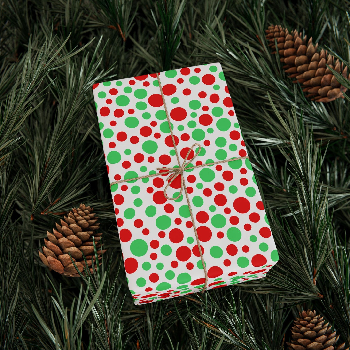 Merry Spots Wrapping Paper