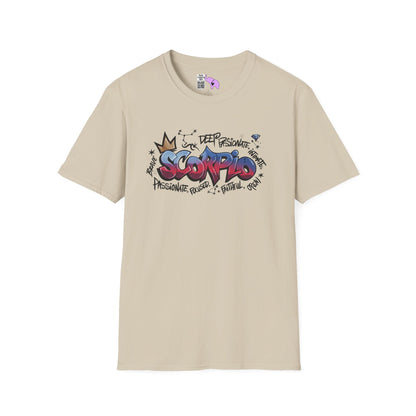 Scorpio Street Art Adult T-shirt
