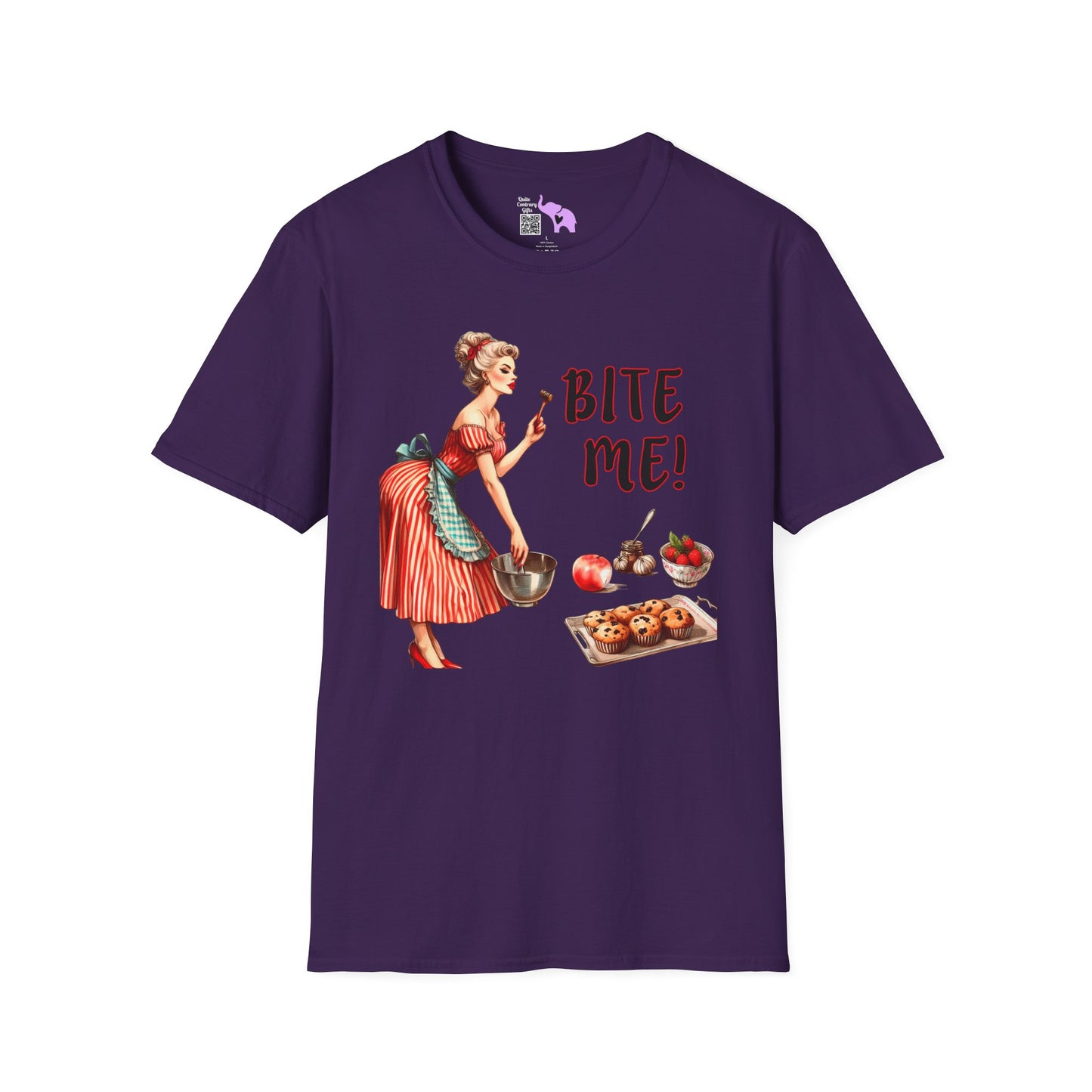 Bite Me Adult T-shirt