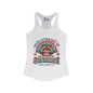 Your Little Ray of Sarcastic Sunshine is Here Women's Ideal Racerback Tank