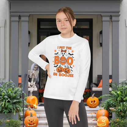 I Put the Boo in Boojee Youth Long Sleeve Tee