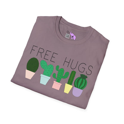 Free Hugs (Cactus) Adult T-shirt