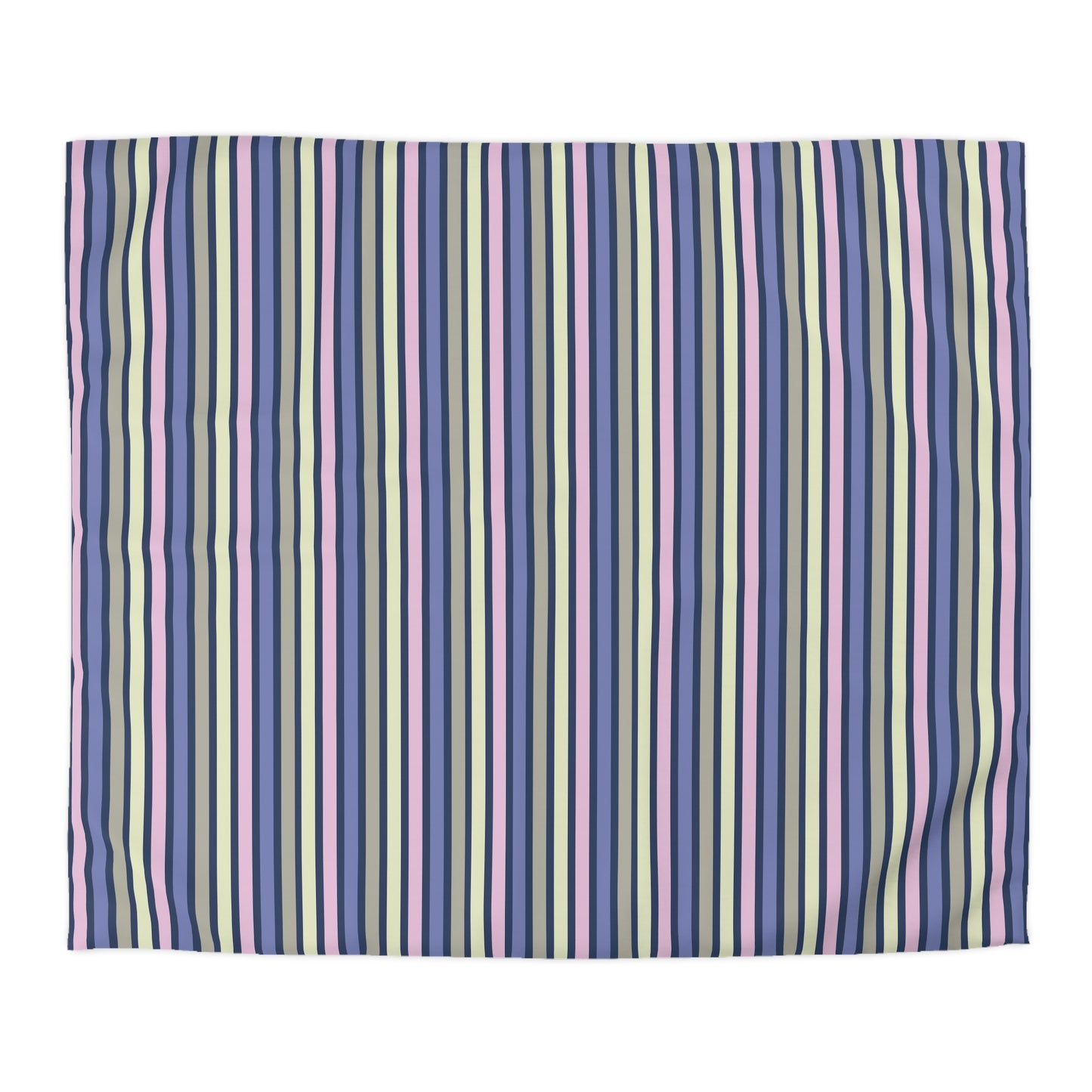 Earthy Stripes Microfiber Duvet Cover