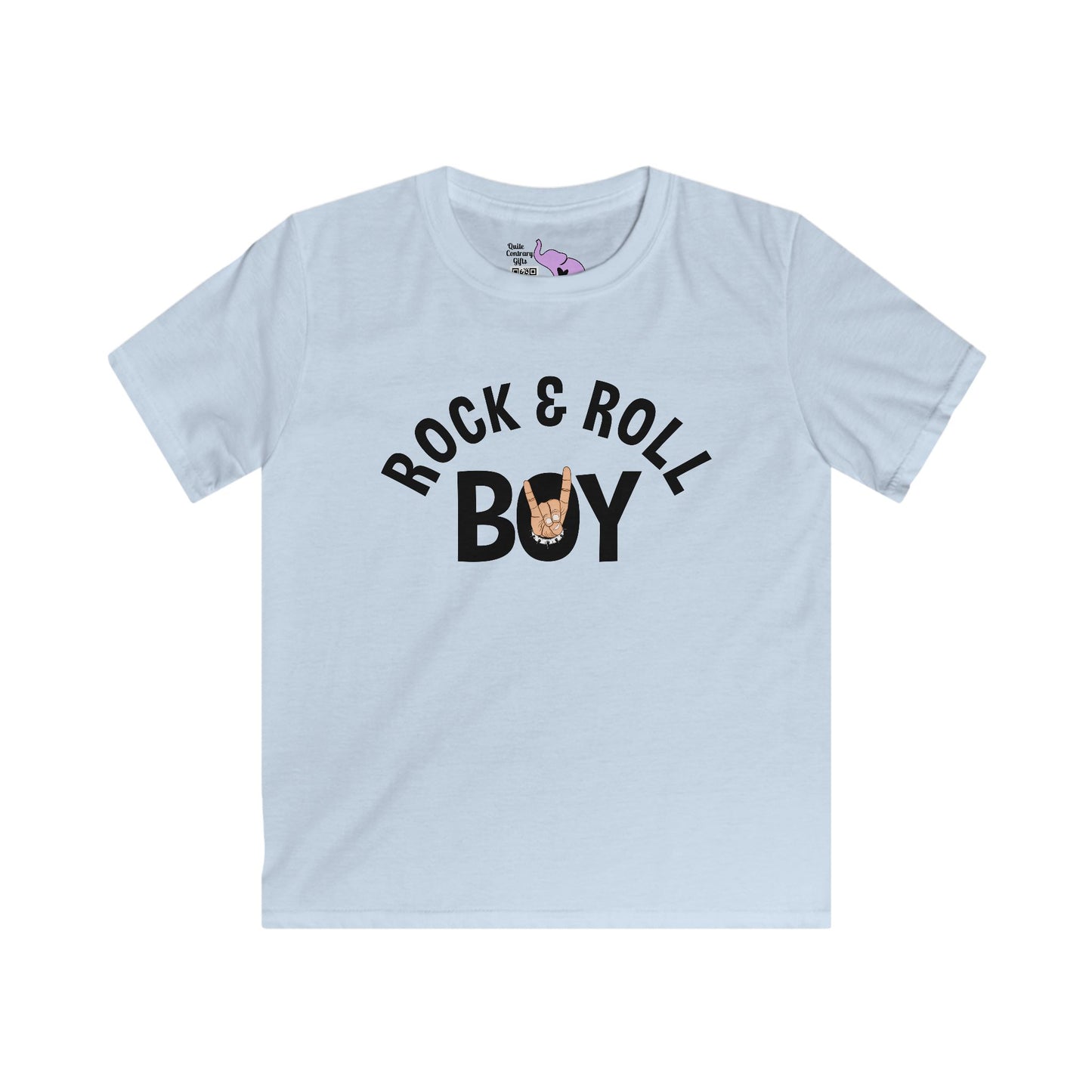 Rock & Roll Boy Kids Softstyle Tee