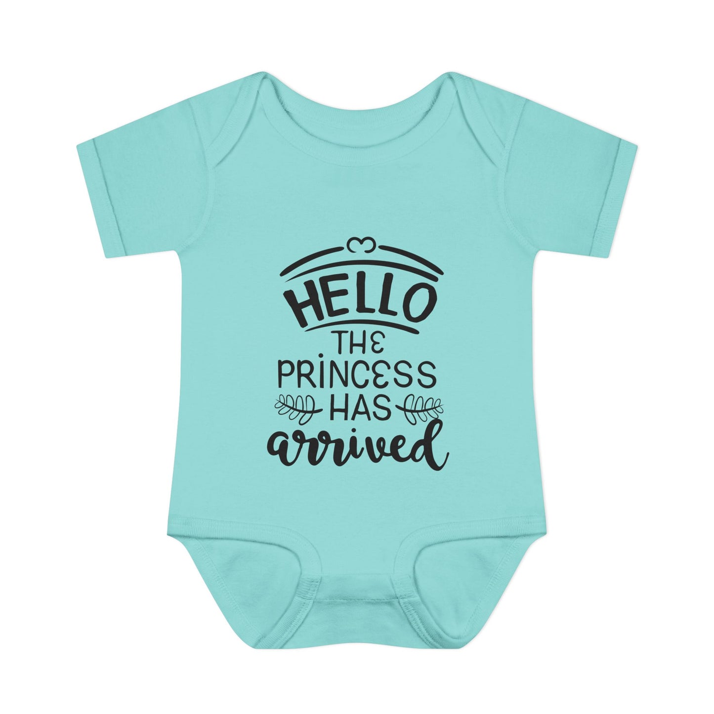 The Princess Has Arrived Infant Baby Rib Bodysuit