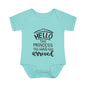 The Princess Has Arrived Infant Baby Rib Bodysuit
