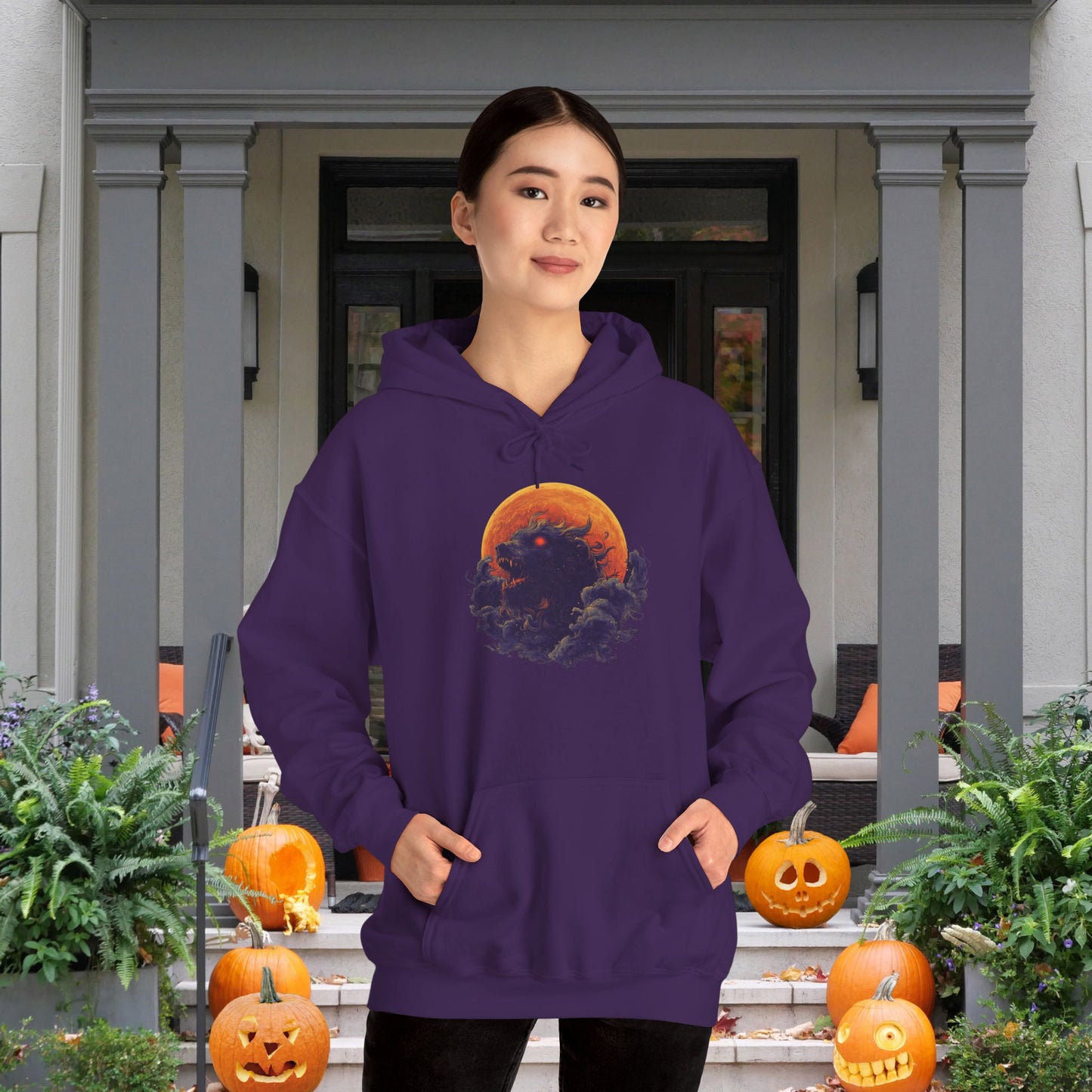 Halloween Monsters Heavy Blend™ Hooded Sweatshirt
