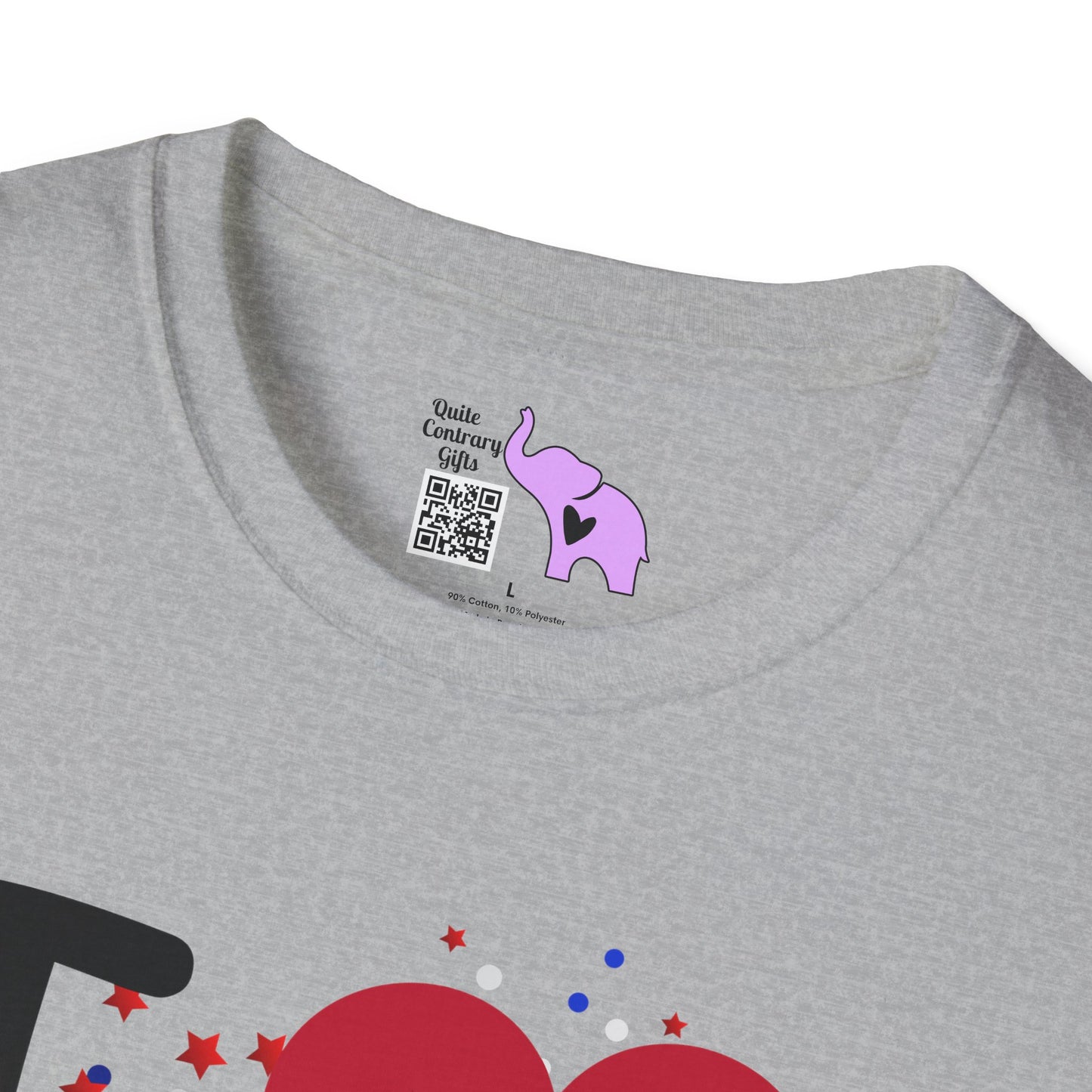 I Love The USA Adult T-shirt