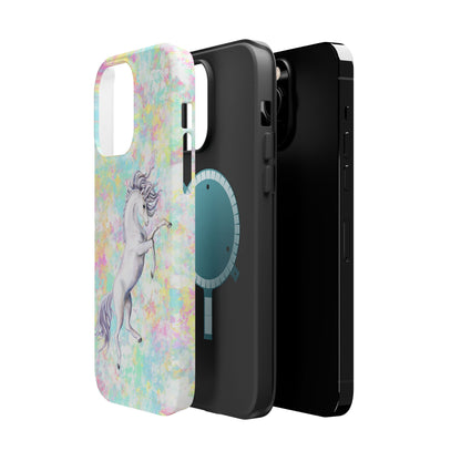 Pastel Pegasus MagSafe® Compatible Tough Case for iPhone