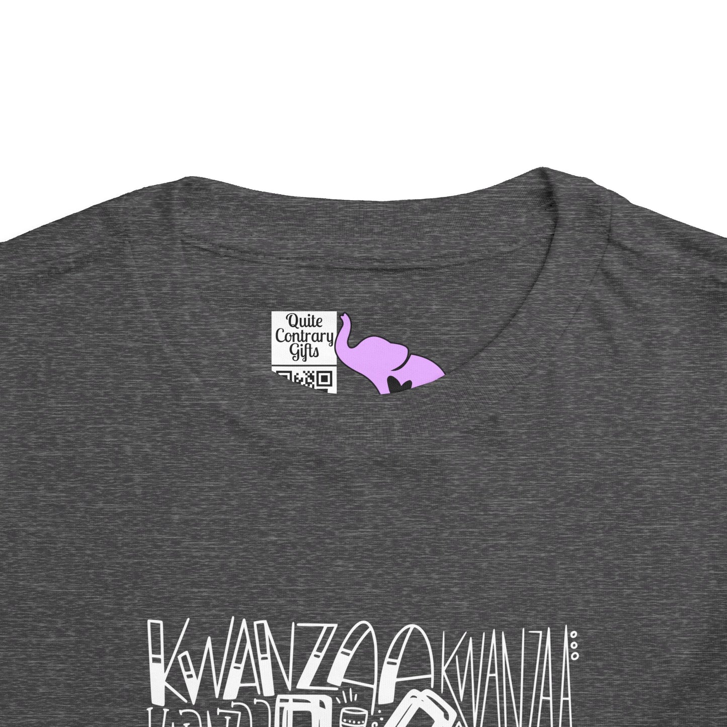 Kwanzaa Wordcloud Toddler Tee