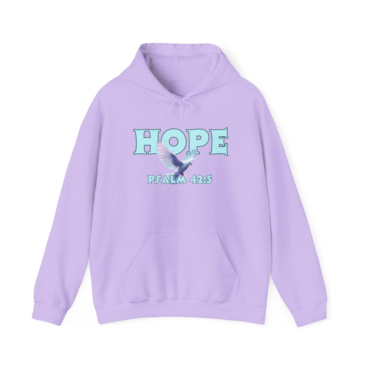 HOPE Psalm 42:5 Heavy Blend™ Hooded Sweatshirt