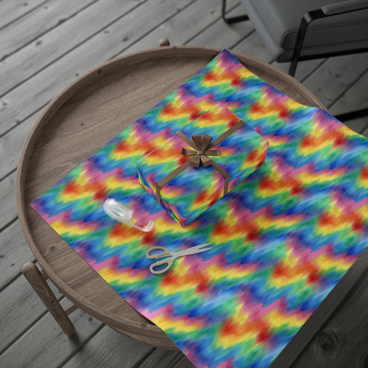 Colorwaves Wrapping Paper