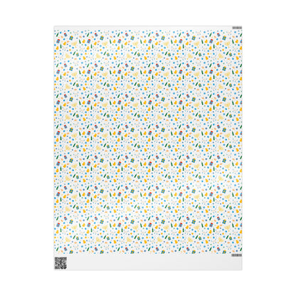 Symbols of Joy Hanukkah Wrapping Paper