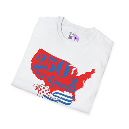 250 Years of Greatness Adult T-shirt