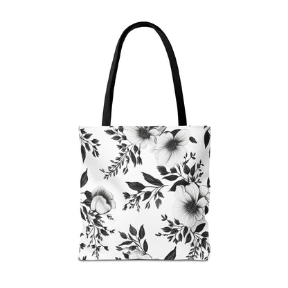 Garden Sketch Canvas Tote Bag