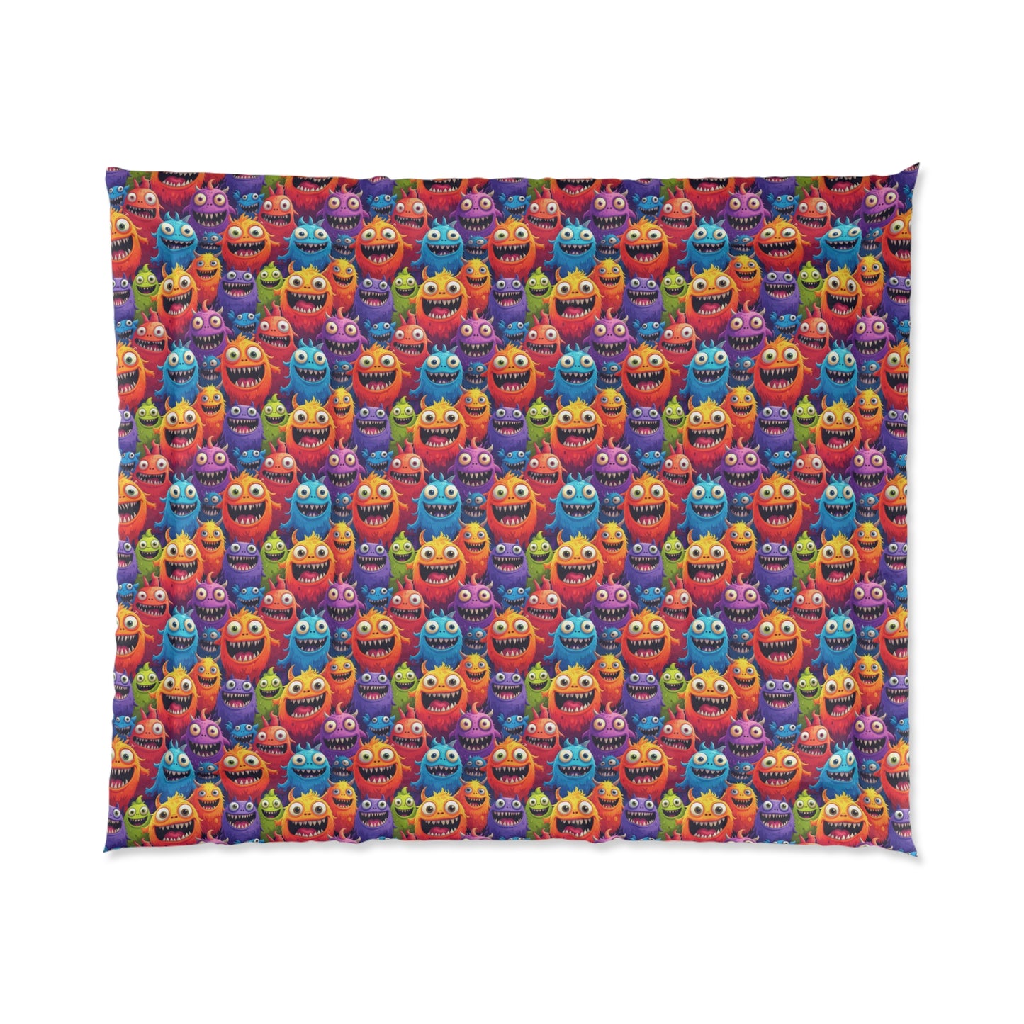 Happy Little Monsters Comforter