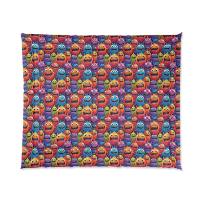 Happy Little Monsters Comforter