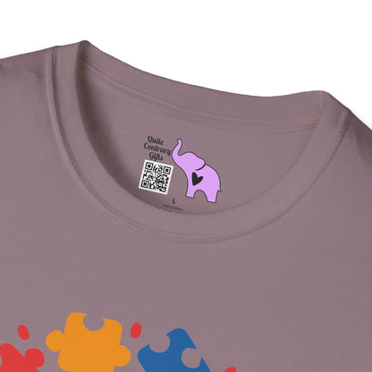 Different Is Awesome Autism Awarness Adult T-shirt