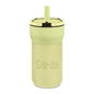 Personalized Kids 12oz Leakproof Straw Tumbler — Engraved Name Water Bottle