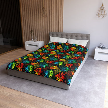 Celebration Mosaic Microfiber Duvet Cover