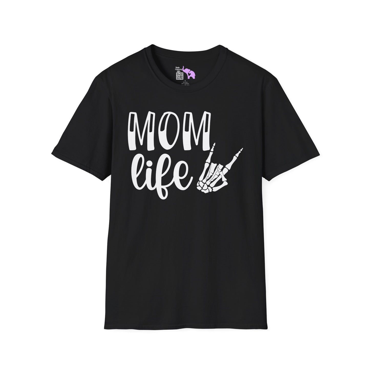 Mom Life (Skeleton Hand) Adult T-shirt
