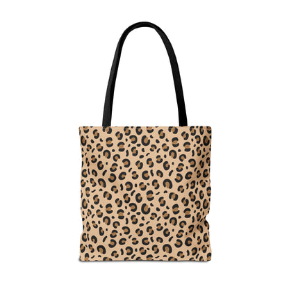 Cheetah Print Canvas Tote Bag