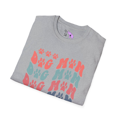 Dog Mom Adult T-shirt