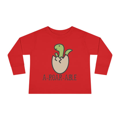 A-Roar-Able Toddler Long Sleeve Tee