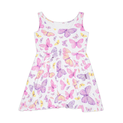 Pastel Butterfly Dreams Women's Skater Dress