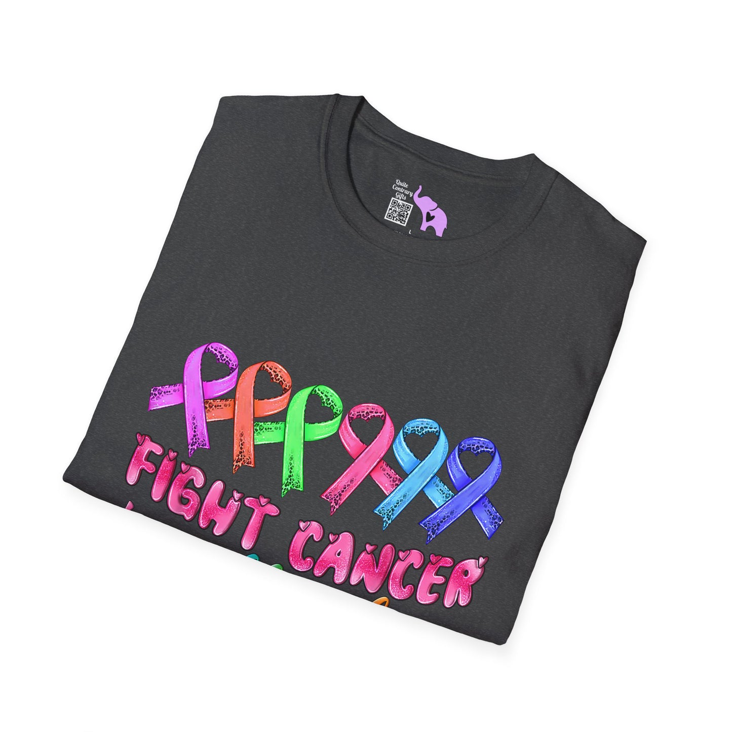 Fight Cancer in All Colors 9 Adult T-shirt