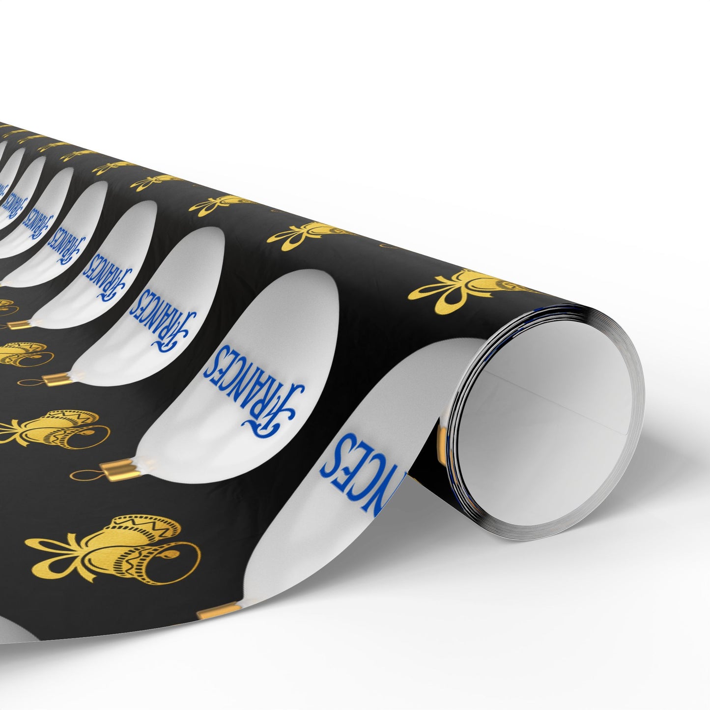 Winter Glam Custom Wrapping Paper (Frances)